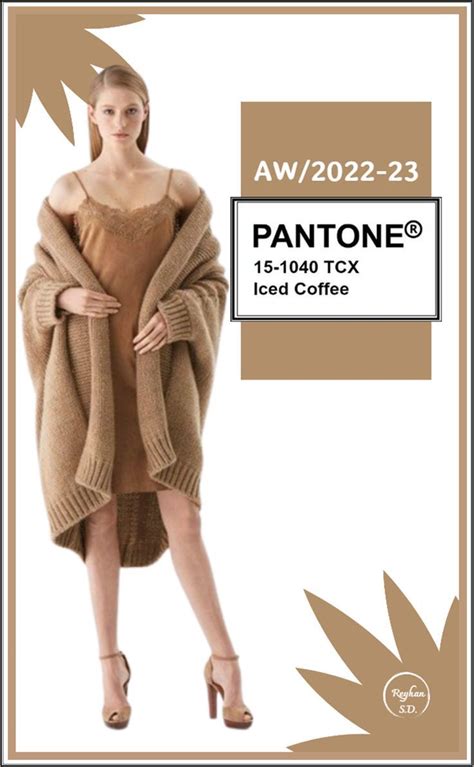 Pantone Aw London Fw Color Palette Iced Coffee Reyhan