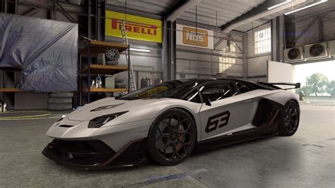 PRIZEAventador SVJ 63 Fastest Tune Shift Pattern Purple Star