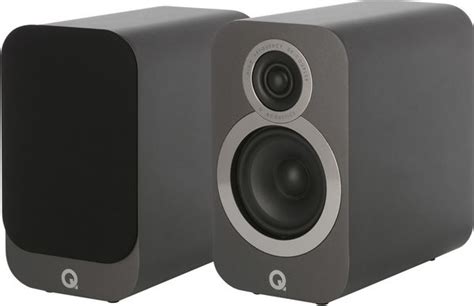 Q Acoustics 3010i Anthracite Mat Enceintes Bibliothèque