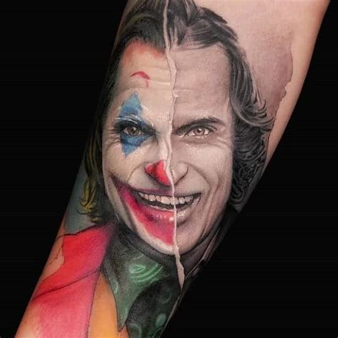 The best tattoos with Joaquin Phoenix's Joker | iNKPPL