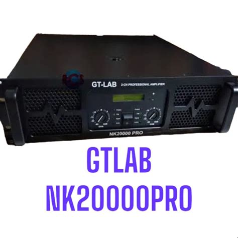 Jual Power Amplifier GT Lab RDW NK 20000 PRO NK20000 PRO 2 Channel