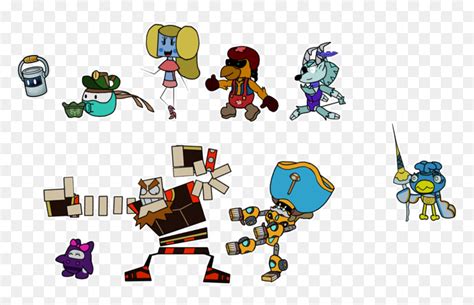 Paper Mario Color Splash Characters - Anime Wallpaper HD