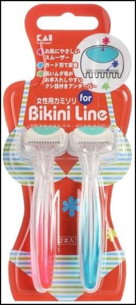 Kai Bikini Line Бритва безопасная для зоны бикини одноразовая 1 лезвие