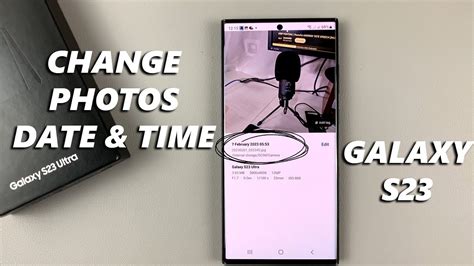 How To Change Date Time On A Photo On Samsung Galaxy S S S