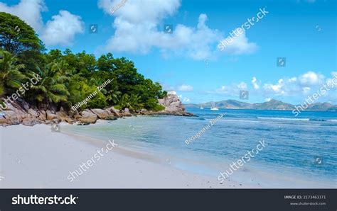 Anse Patates Beach La Digue Island Stock Photo 2173463371 Shutterstock