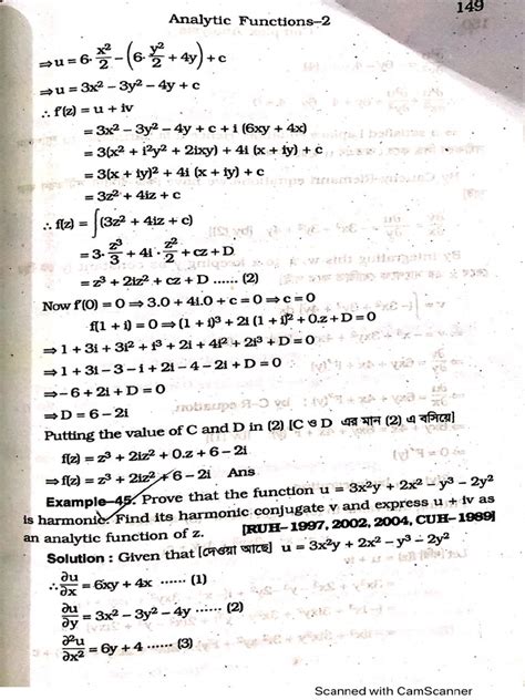 Harmonic Function PDF | PDF