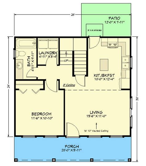 Square Foot Country Home Plan With Rocking Chair Porch Sng