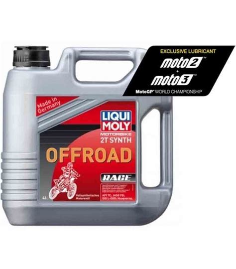 GARRAFA 4L ACEITE LIQUI MOLY 100 SINTÉTICO 2T OFF ROAD