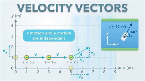 Understanding Velocity Vectors And Components Physics Kinematics