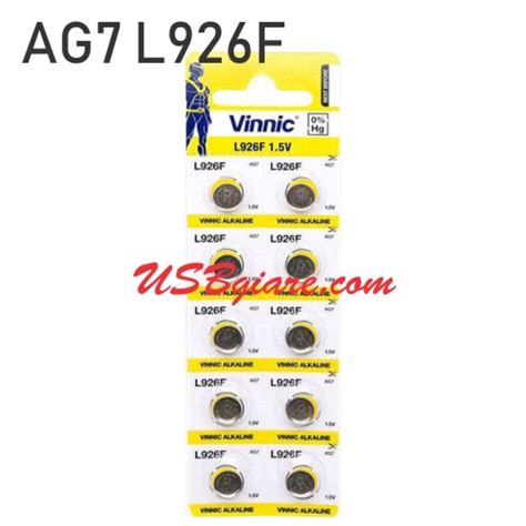 Pin AG7 399 L926F LR927 SR57 SR327W 1 5V Vinnic