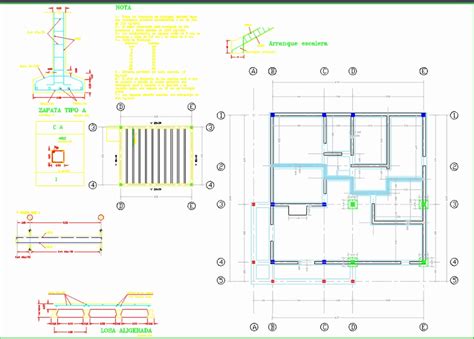 Cimentación en AutoCAD Descargar CAD 100 79 KB Bibliocad