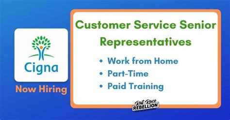 Cigna is Hiring Work from Home Customer Service Senior Representatives ...