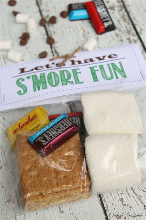 Outdoor Scavenger Hunt And Smores Printable Outdoor Scavenger Hunts