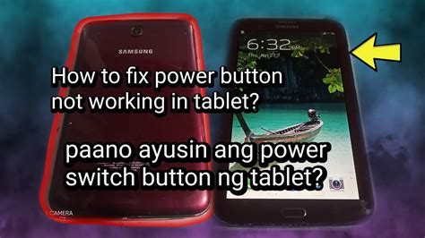 How To Fix Power Button Not Working In Tablet Paano Ayusin Ang Power