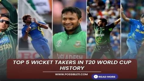 Top 5 Wicket Takers In T20 World Cup History