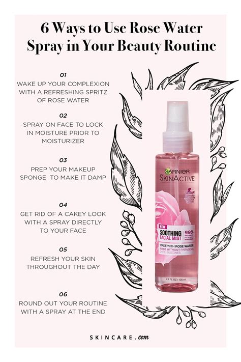 6 Ways To Use Rose Water Spray This Winter Skincare Powered By L