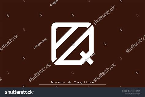 Alphabet Letters Initials Monogram Logo Aq Qa Royalty Free Stock