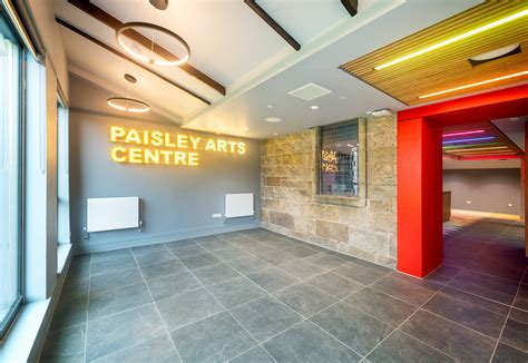 paisley arts centre  opens  multi million pound refurbishment