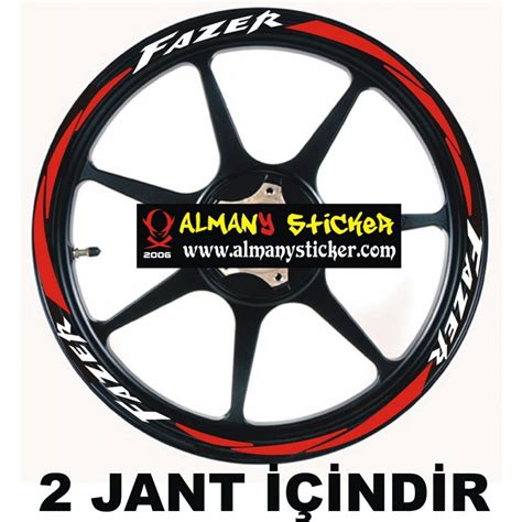 Yamaha Fazer Jant Sticker Motosiklet Sticker Fiyat Ve Modelleri