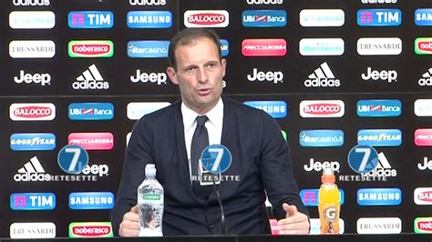 Triplete Per La Juve Allegri Un Passo Alla Volta Youtube