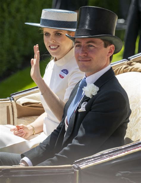 Photo : La princesse Béatrice d'York et son mari Edoardo Mapelli Mozzi