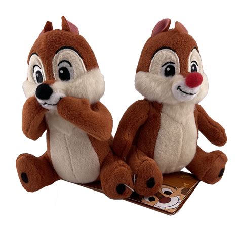 Disney Magnetic Shoulder Plush - Chip n Dale