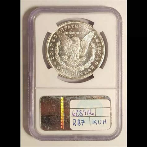 Cc Morgan Silver Dollar Ngc Ms Dpl Sight White Bob Paul Rare