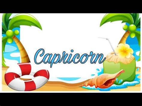 Tarotscop Capricorn August Youtube