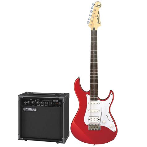 Yamaha Pacifica 012 Pack guitare électrique rouge à Gear4Music