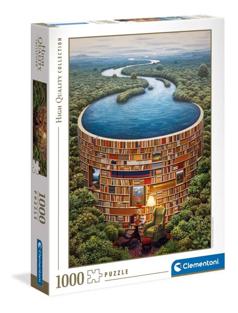 Clementoni Bibliodame 1000 Piece Jigsaw Puzzle