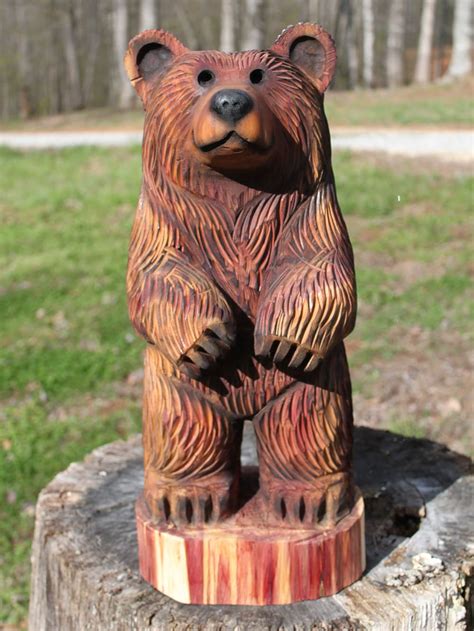 24 28 Inch Bear Cub Chainsaw Wood Carving Dually Etsy