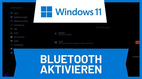 Windows 11 Bluetooth Aktivieren Tutorial YouTube