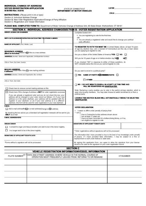 5 Ct Dmv Forms And Templates free to download in PDF