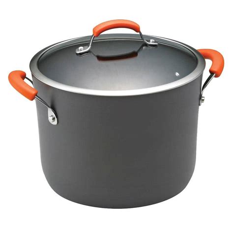 Rachael Ray Classic Brights 10 Qt Hard Anodized Aluminum Nonstick