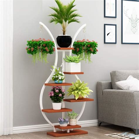 Hhord Support Pour Plante En Forme De Vase Pr Sentoir De Fleurs