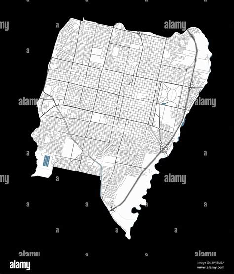 San Miguel De Tucuman Map City In Argentina Municipal Administrative