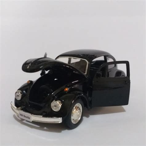 Vw Fusca Miniatura Cm Rmz Fusquinha Carro Carrinhos Enfeite Shopee