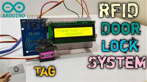 Arduino Rfid Door Lock System With 16x2 Lcd Display Rc522 Youtube