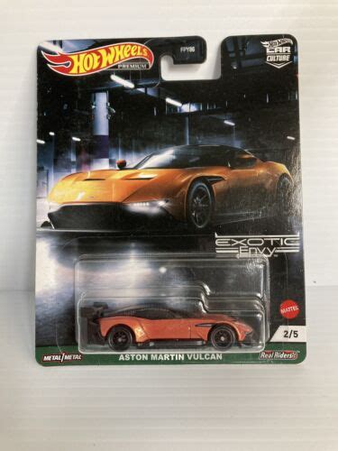 Hot Wheels Car Culture Exotic Envy Aston Martin Vulcan Orange