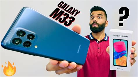 Samsung Galaxy M33 5g Unboxing And First Look 6000 Mah 5nm Secure Folder 🔥🔥🔥 Youtube