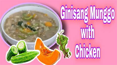 How To Cook Ginisang Munggo With Chickenito Gawin Mo