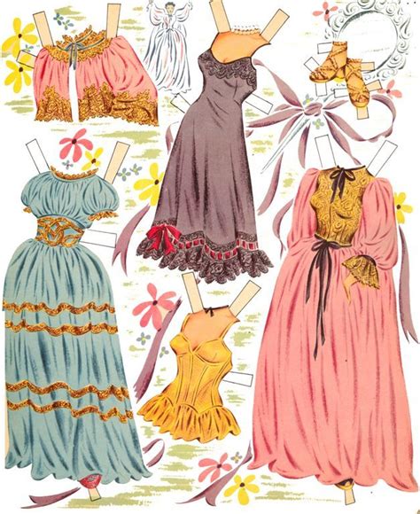 Miss Missy Paper Dolls Barbie Paper Dolls Paper Doll Dress Vintage