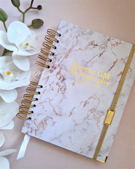 Agenda mármol Diy journal Planner Instagram