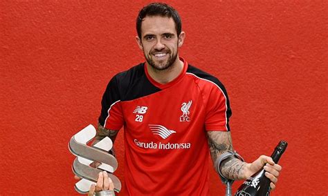 Liverpool Fc Striker Danny Ings Presented With Clubs September Player