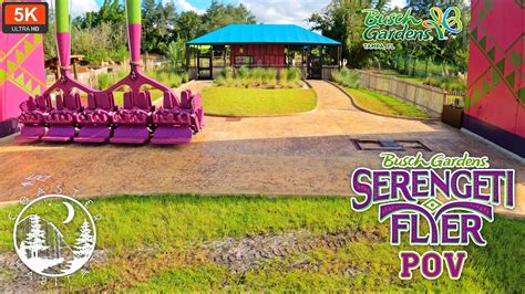 New Serengeti Flyer On Ride Pov K Fps World S Tallest S S Swing