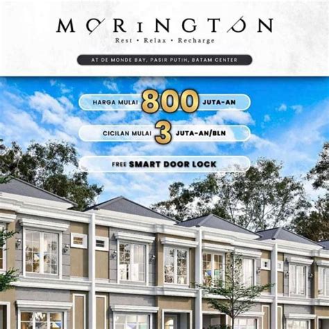 Jual Rumah Terbaru Morington Pasir Putih Royal Monde Bay Residence