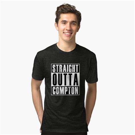 Straight Outta Compton T Shirt By Thehiphopshop Redbubble