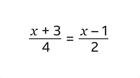 Solving Equations With Fractions Ks Maths Bbc Bitesize Bbc Bitesize