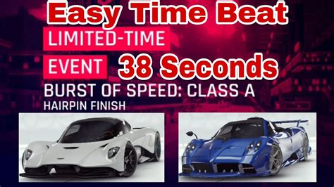 Asphalt Burst Of Speed Class A Easy Time Beat Touchdrive On Youtube