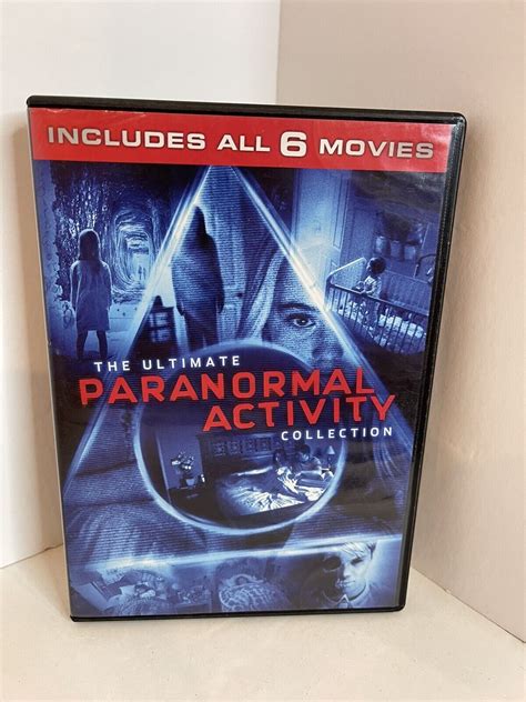 Ultimate Paranormal Activity Collection New 6 Dvds All 6 Movies 1 2 3 4